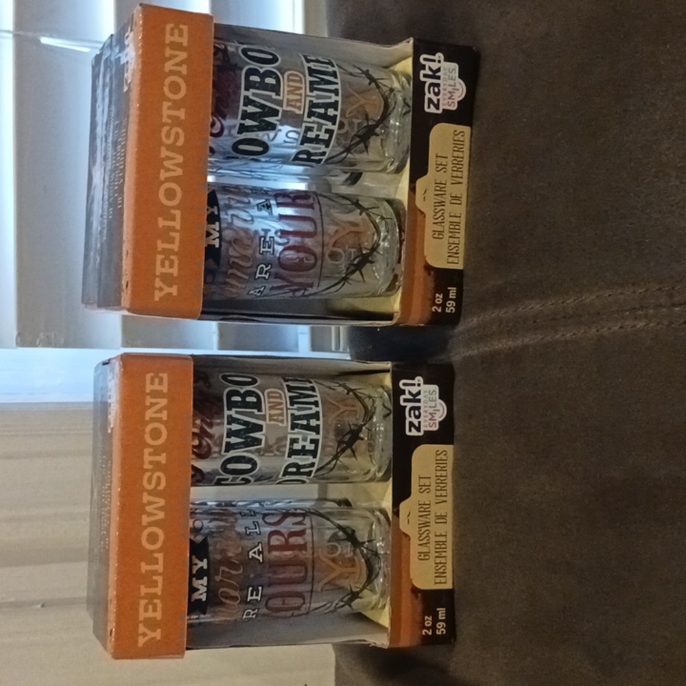 Yellowstone Series Shot Glasses - Set of 8